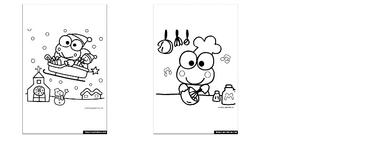 케로피 색칠공부 도안