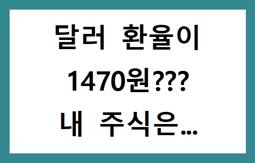 달러 환율 급등, 미국 주식