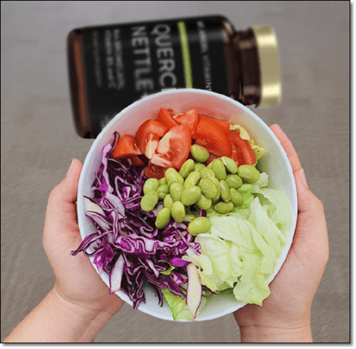 케르세틴 보충제와 음식