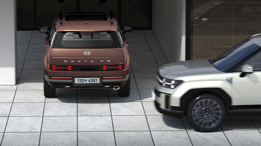 2024싼타페하이브리드 외부디자인