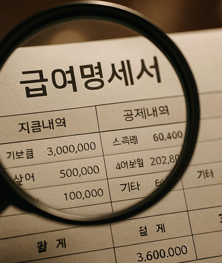 내 월급, 제대로 받고 있을까?