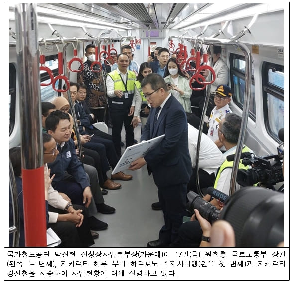 '인니 자카르타 경전철 사업' 수주 가능할까