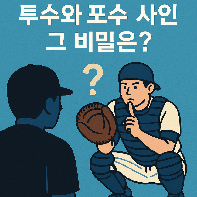 투수는 왜 포수와 사인을 주고받을까?