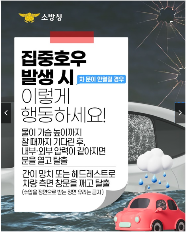 집중호우 시 행동요령 완벽 가이드