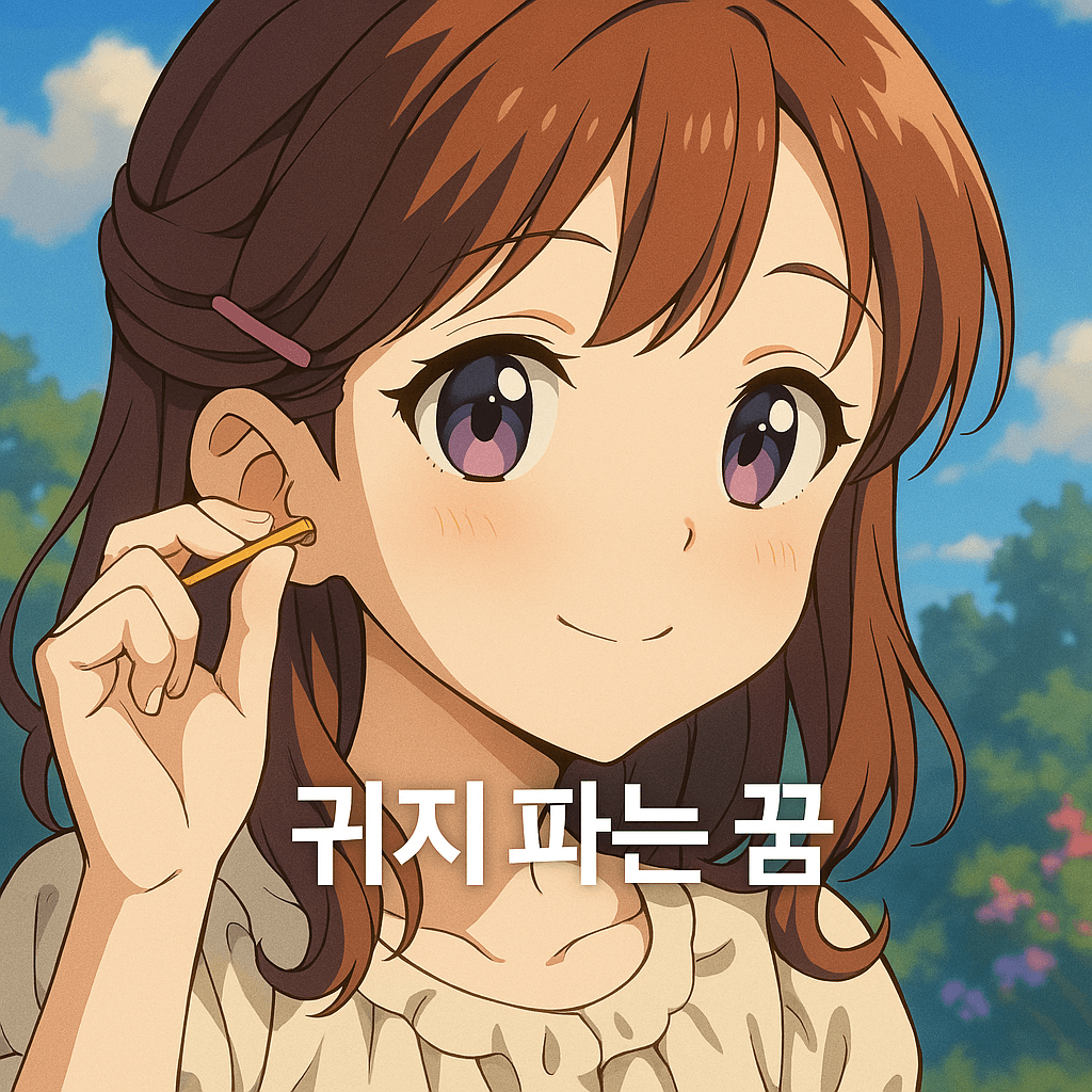 귀지 파는 꿈 해몽