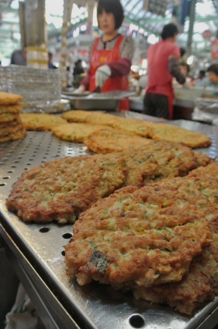 광장시장_빈대떡