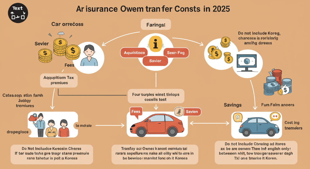 지금 알아보세요! 2025년 자동차 보험 명의 변경, 숨겨진 비용까지 완전 분석