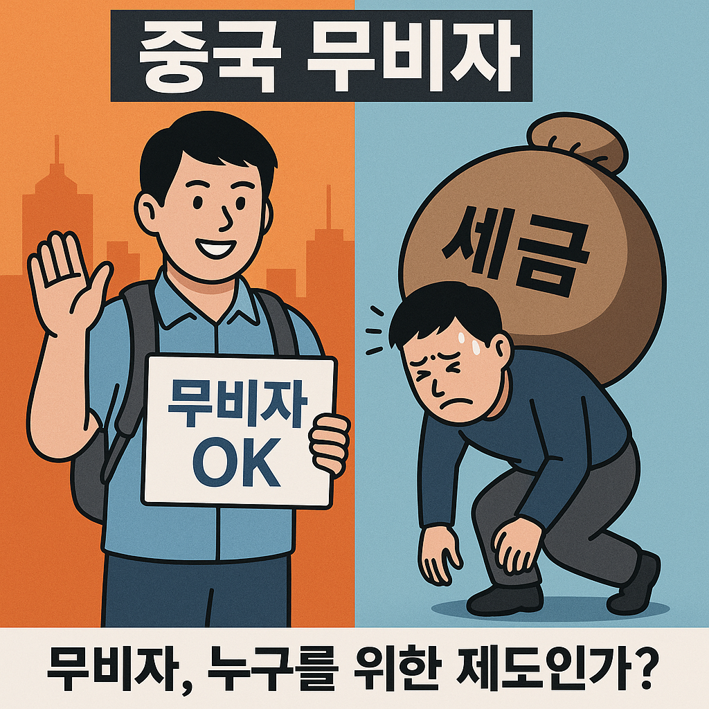 중국 무비자, 불법체류 합법화 논란 🇨🇳 vs 홍콩 사례 비교