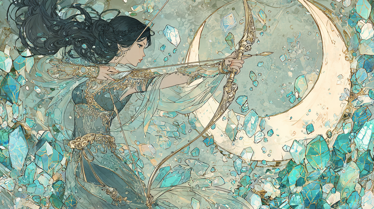 터키석: 아르테미스의 달빛부터 직감, 독립까지 - 달의 여신이 선사한 청록빛 자아실현의 여정