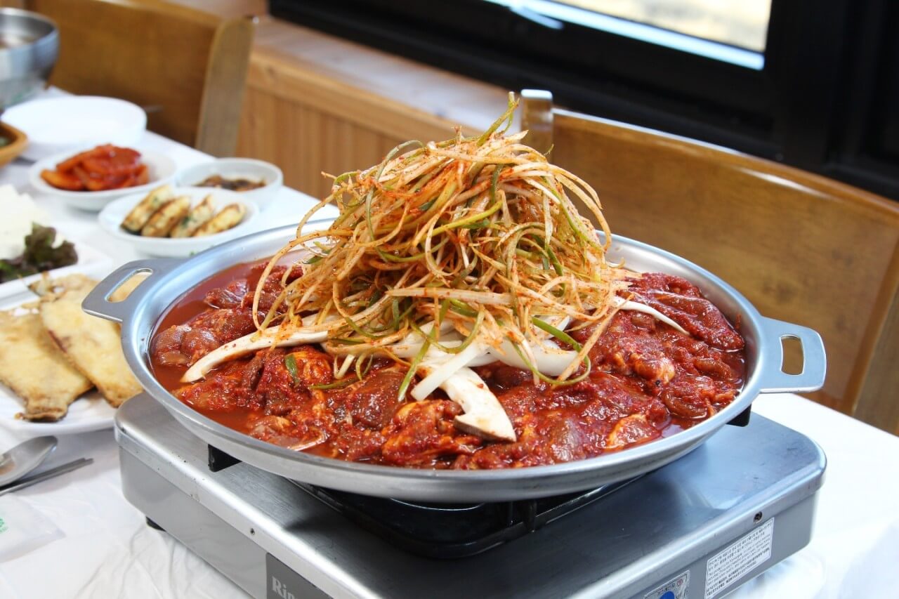 오늘N 할매 식당 강릉 한우 산더미 파불고기 맛집 강릉불고기 초당점 생활의 달인 맛집