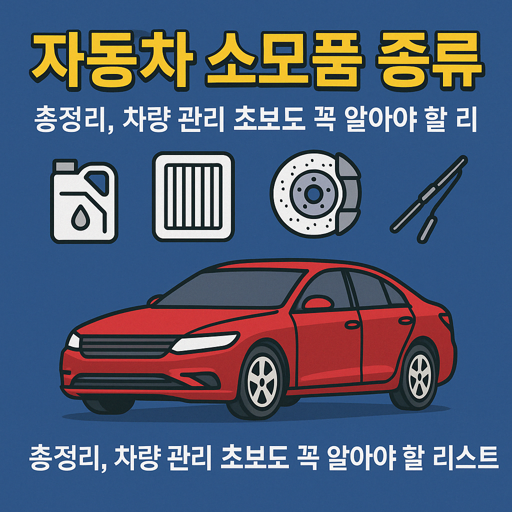 자동차 소모품 리스트