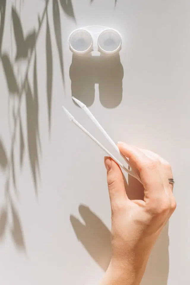 일회용렌즈 재사용