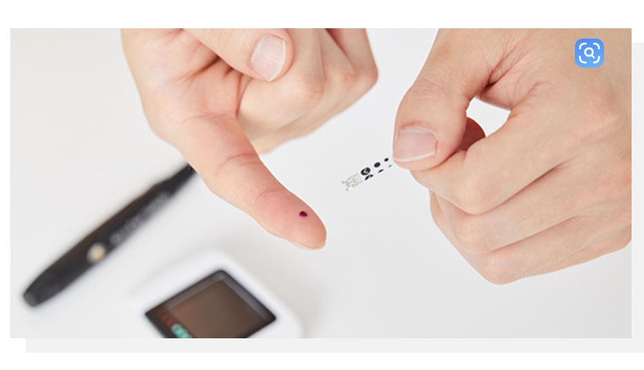 당뇨 확인 사진