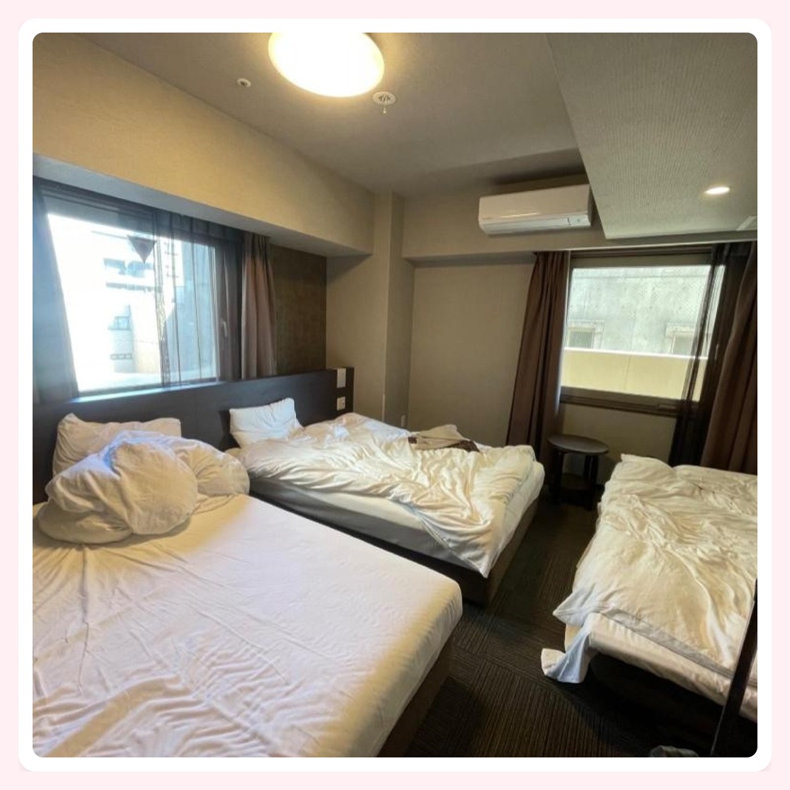 도미 인 프리미엄 난바 내추럴 핫 스프링 객실 전경
