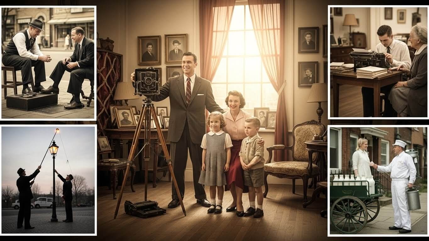 사라진 직업이 남긴 문화적 의미 관련 사진