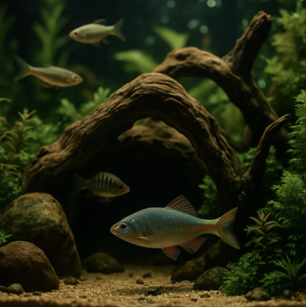 휑한 수조 환경