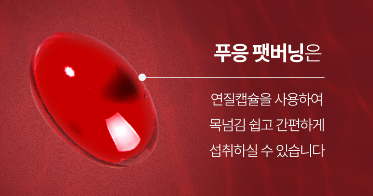 푸응 팻버닝 먹는방법