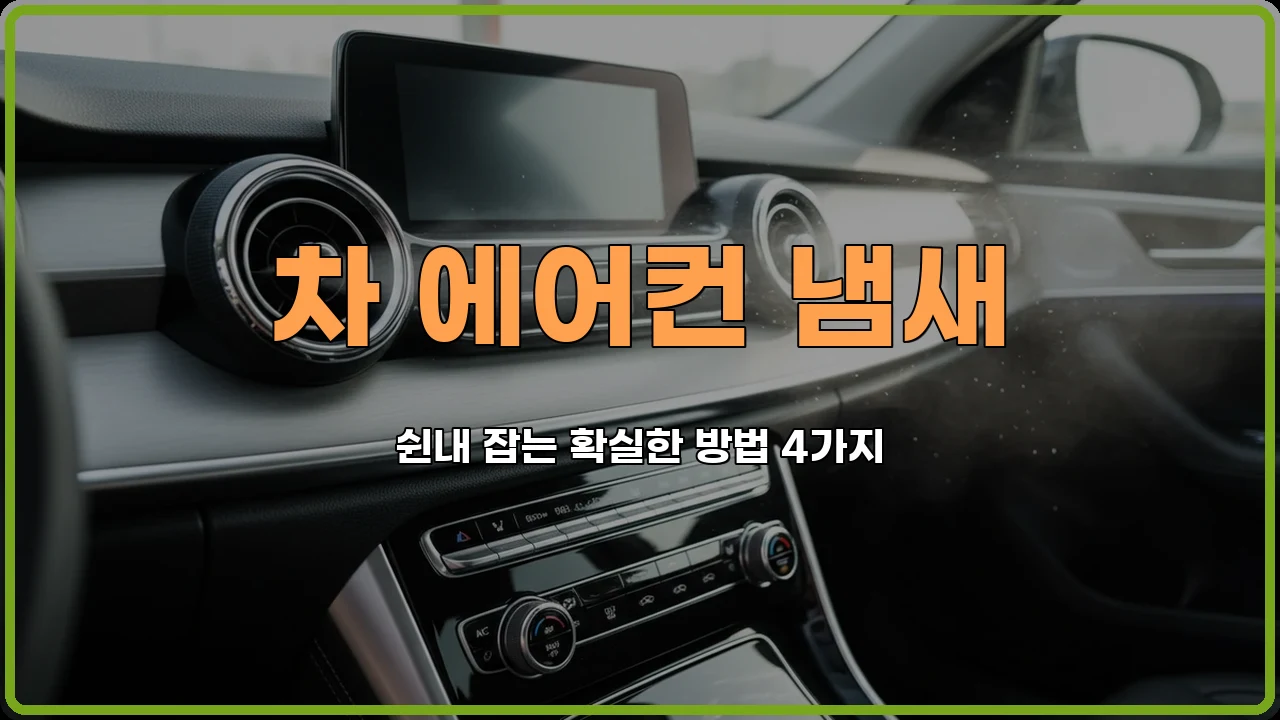 자동차냄새제거