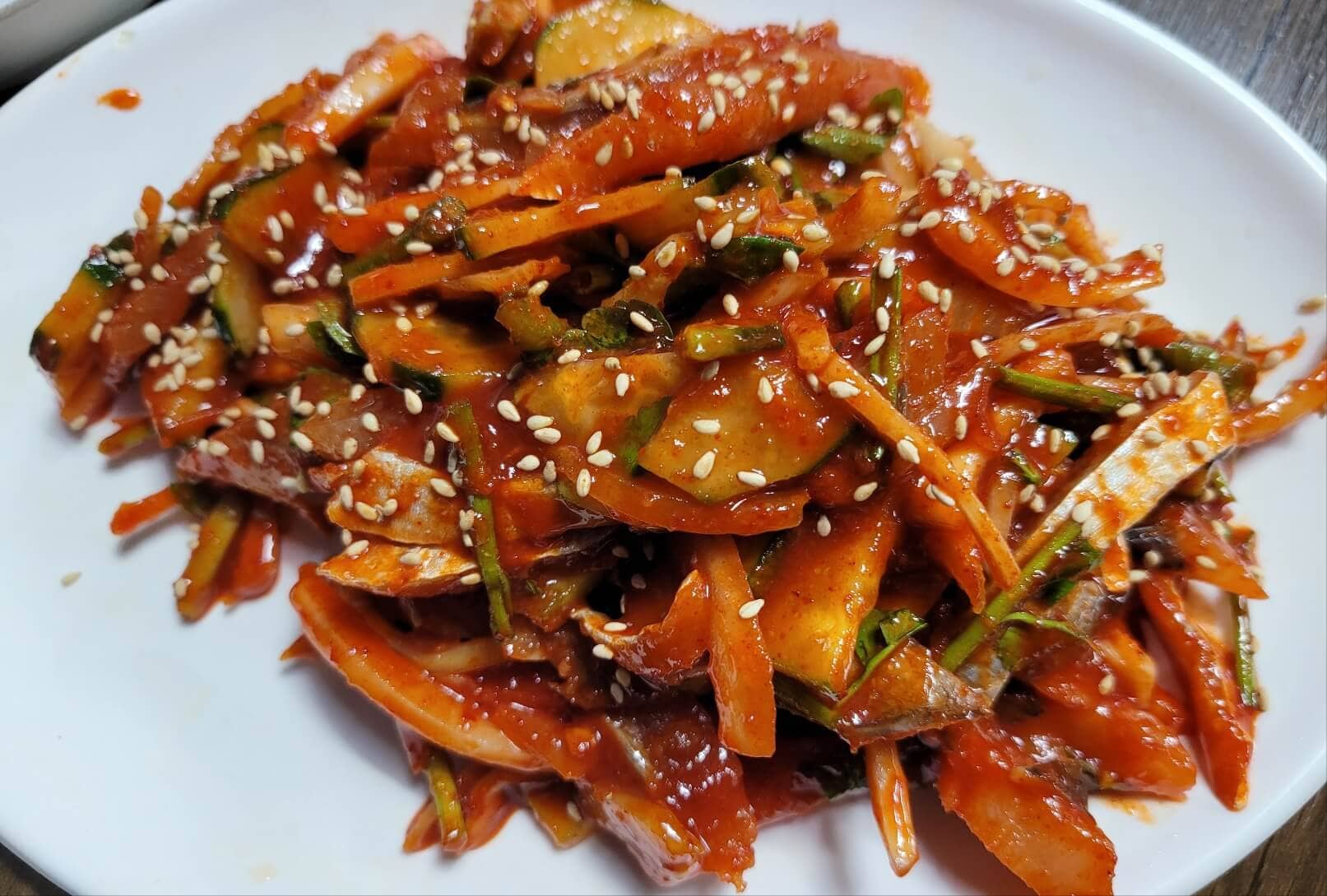 선경준치회집 준치회무침