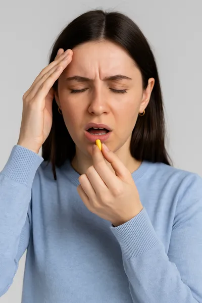 루테인 과다복용 증상 사진