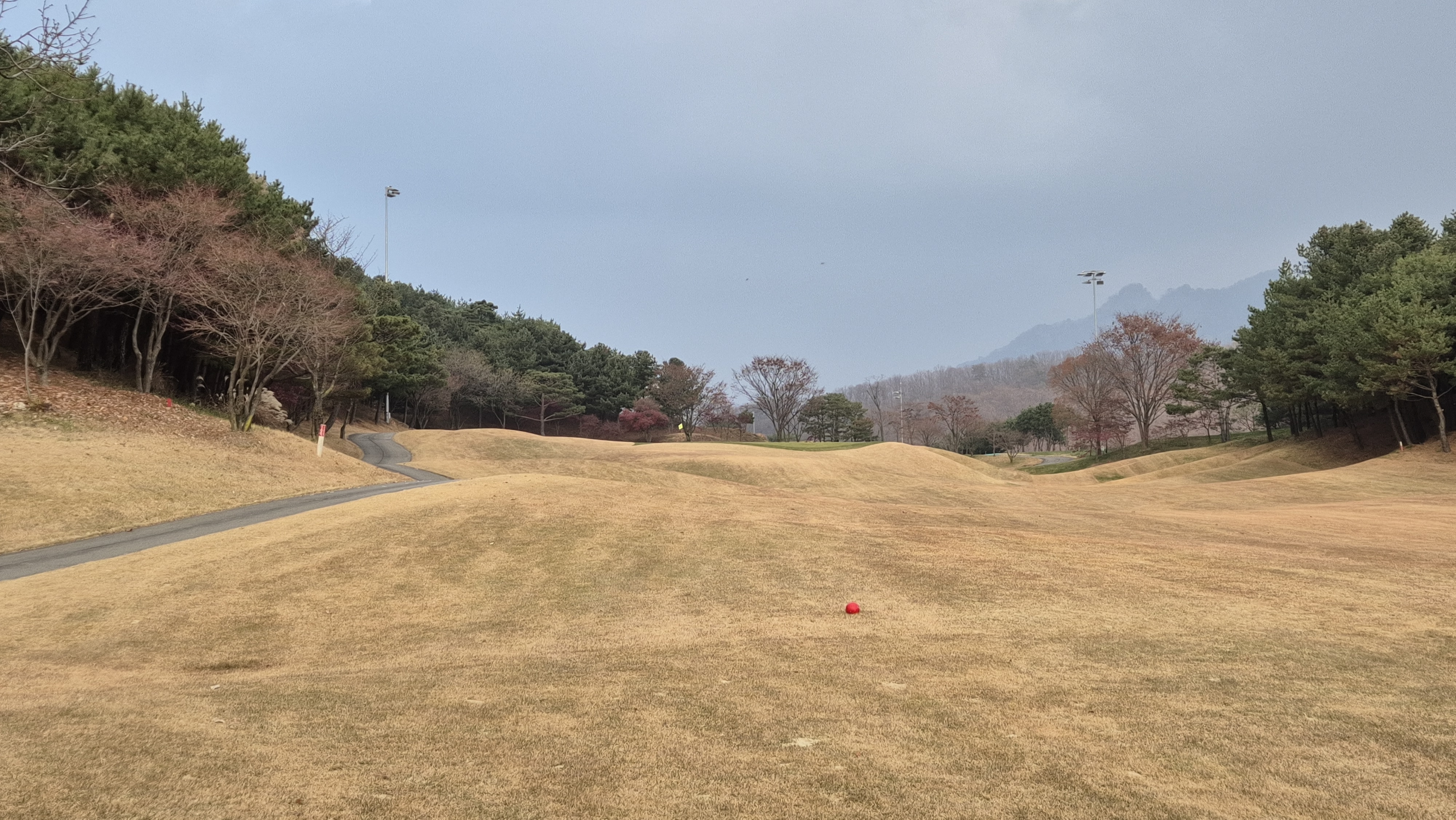 몽베르cc 가을-겨울 코스 사진 및 공략 정보