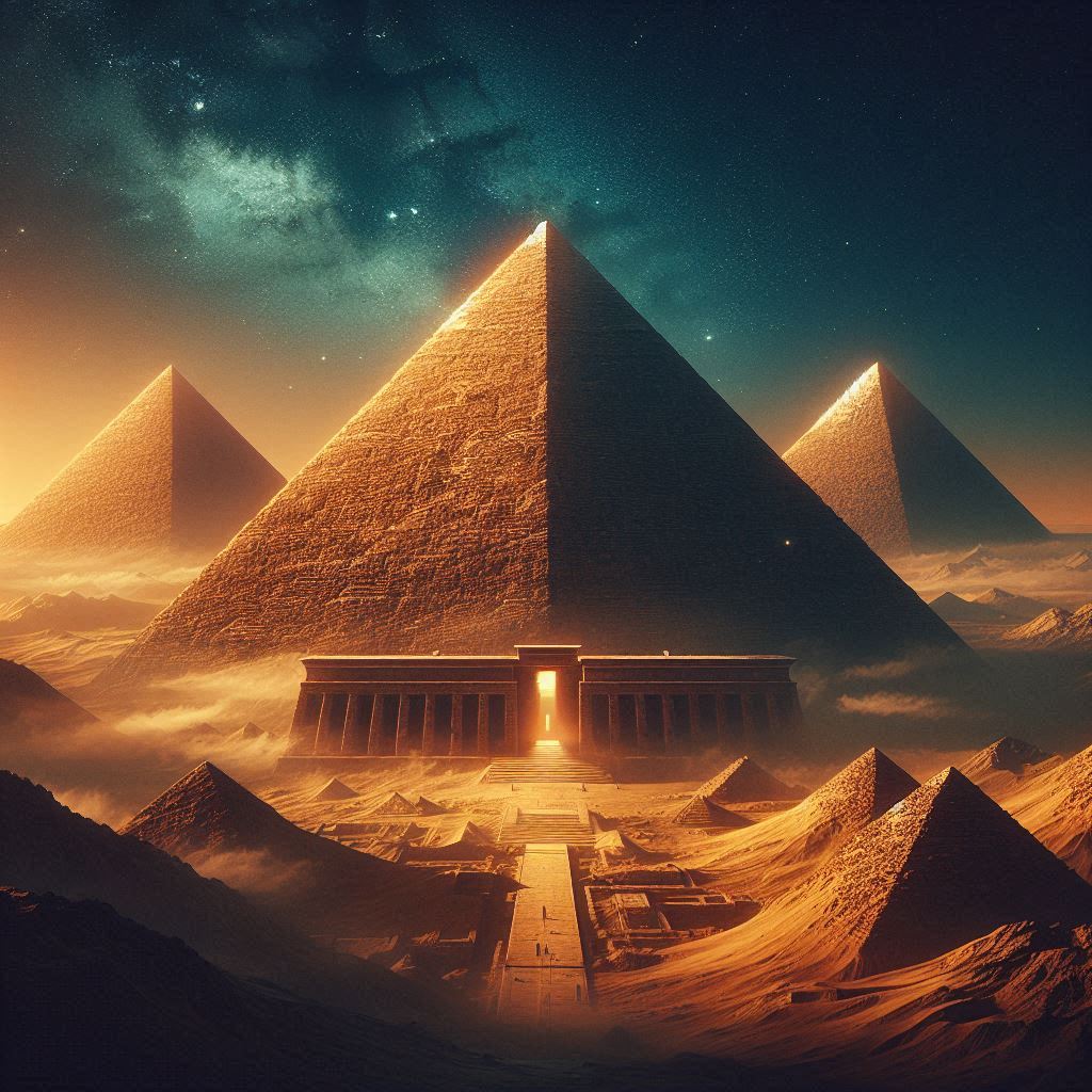 피라미드 건설의 미스터리