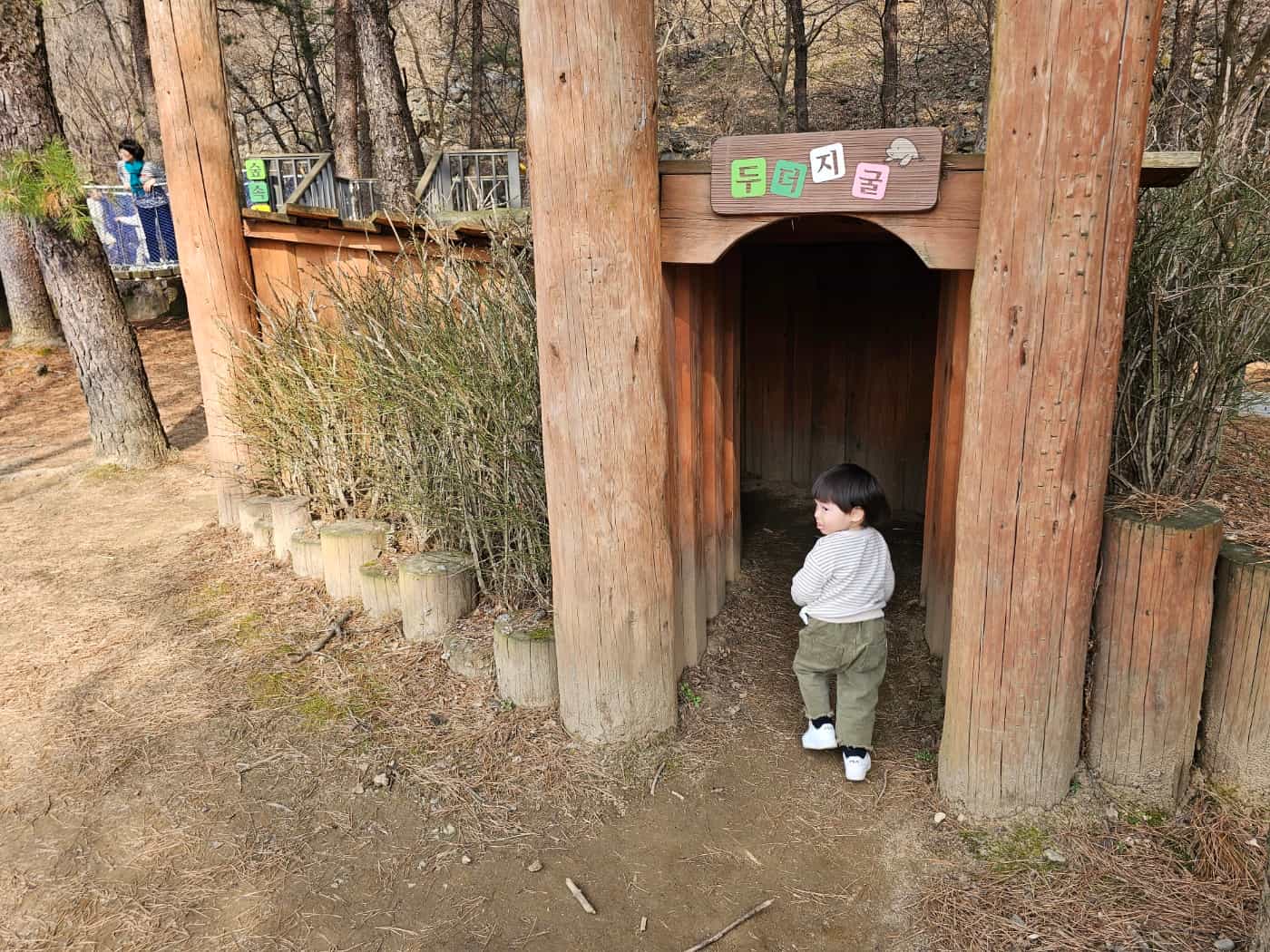 K-water 충주댐 물문화관 숲놀이터 두더지굴