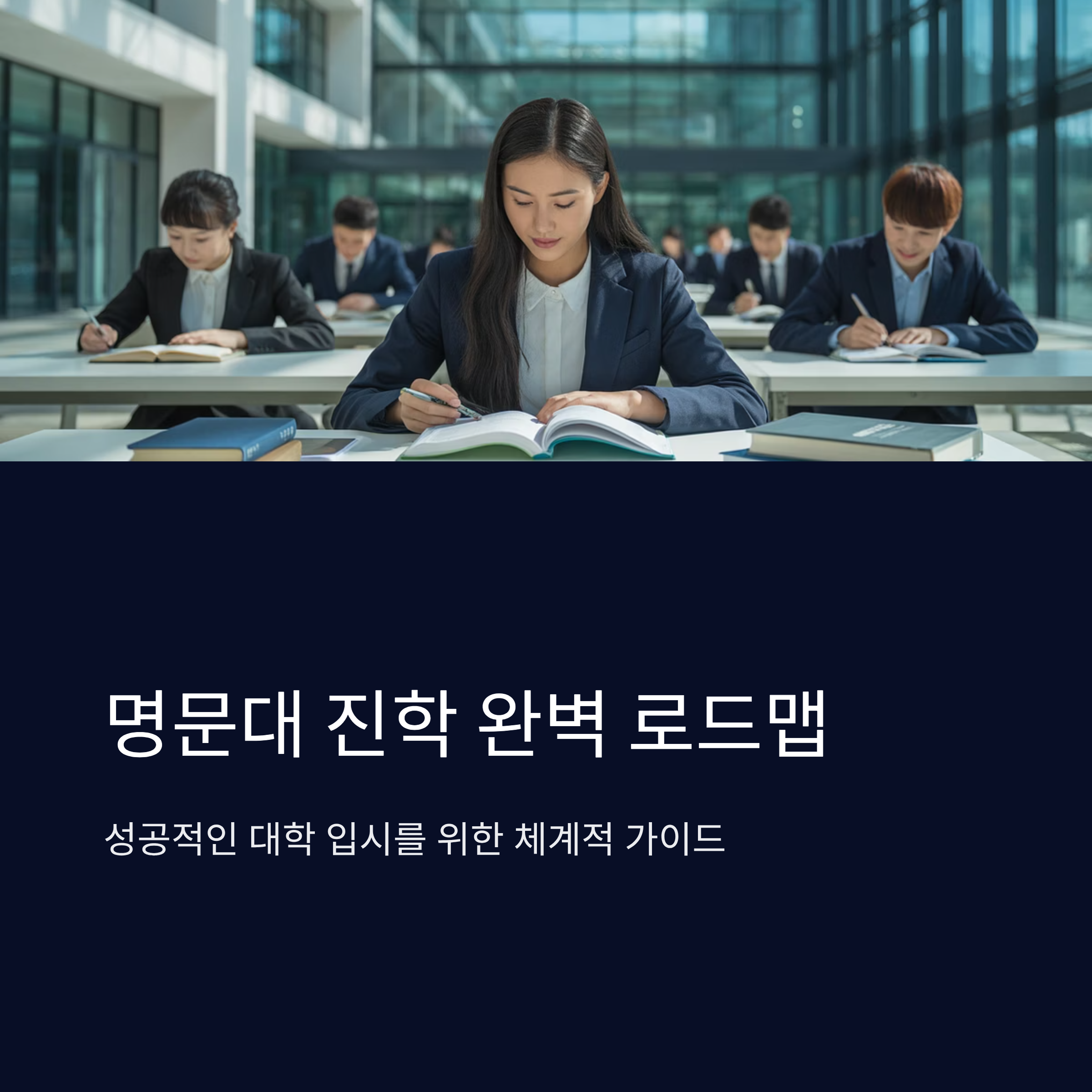 명문대 진학을 위한 완벽 로드맵