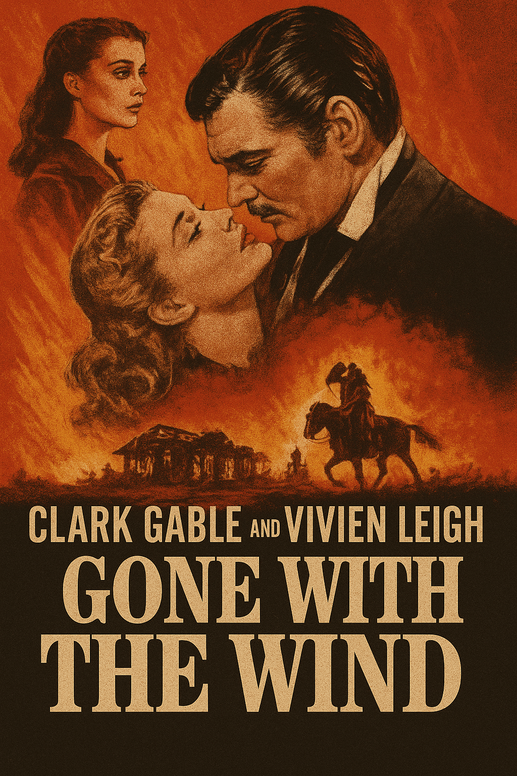 바람과 함께 사라지다 영화포스터
