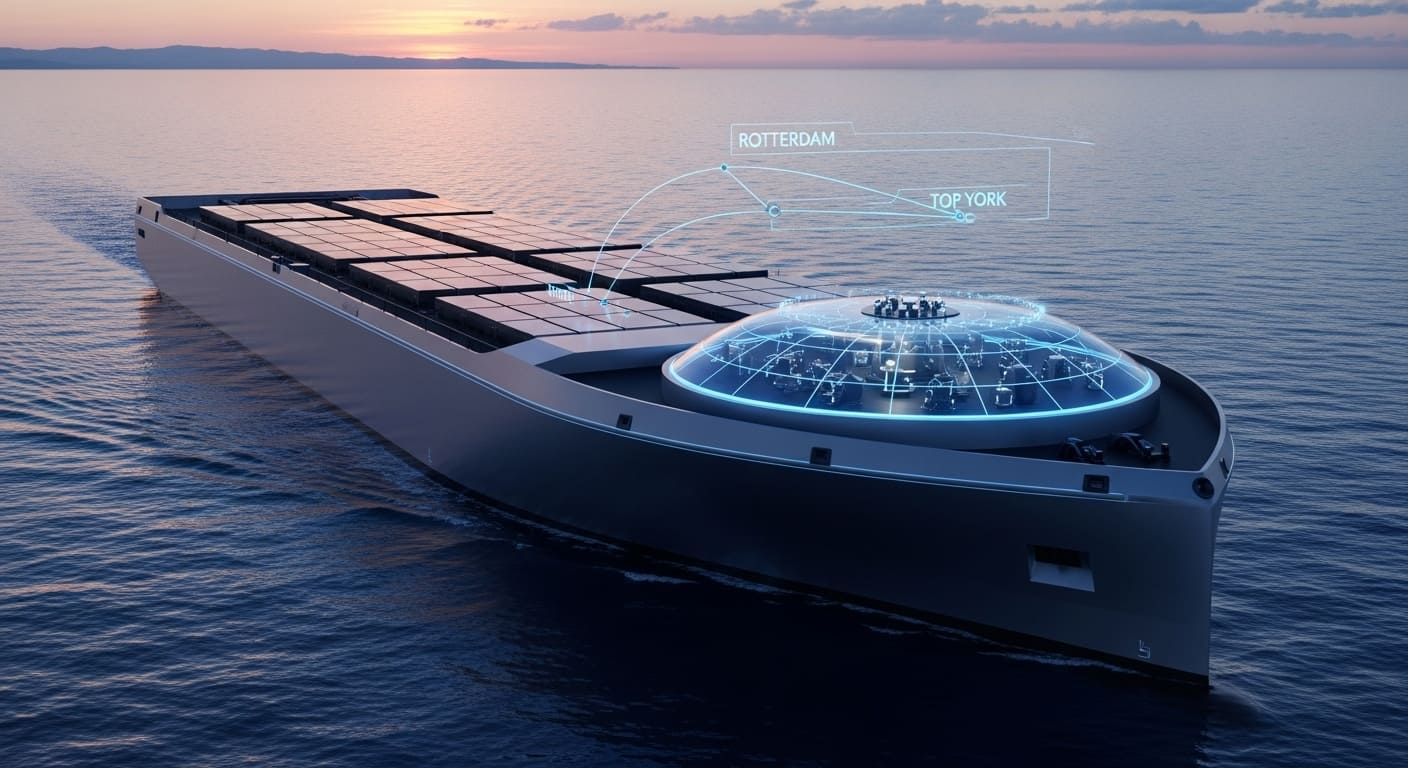 대형 조선소 크레인이 늘어선 전경