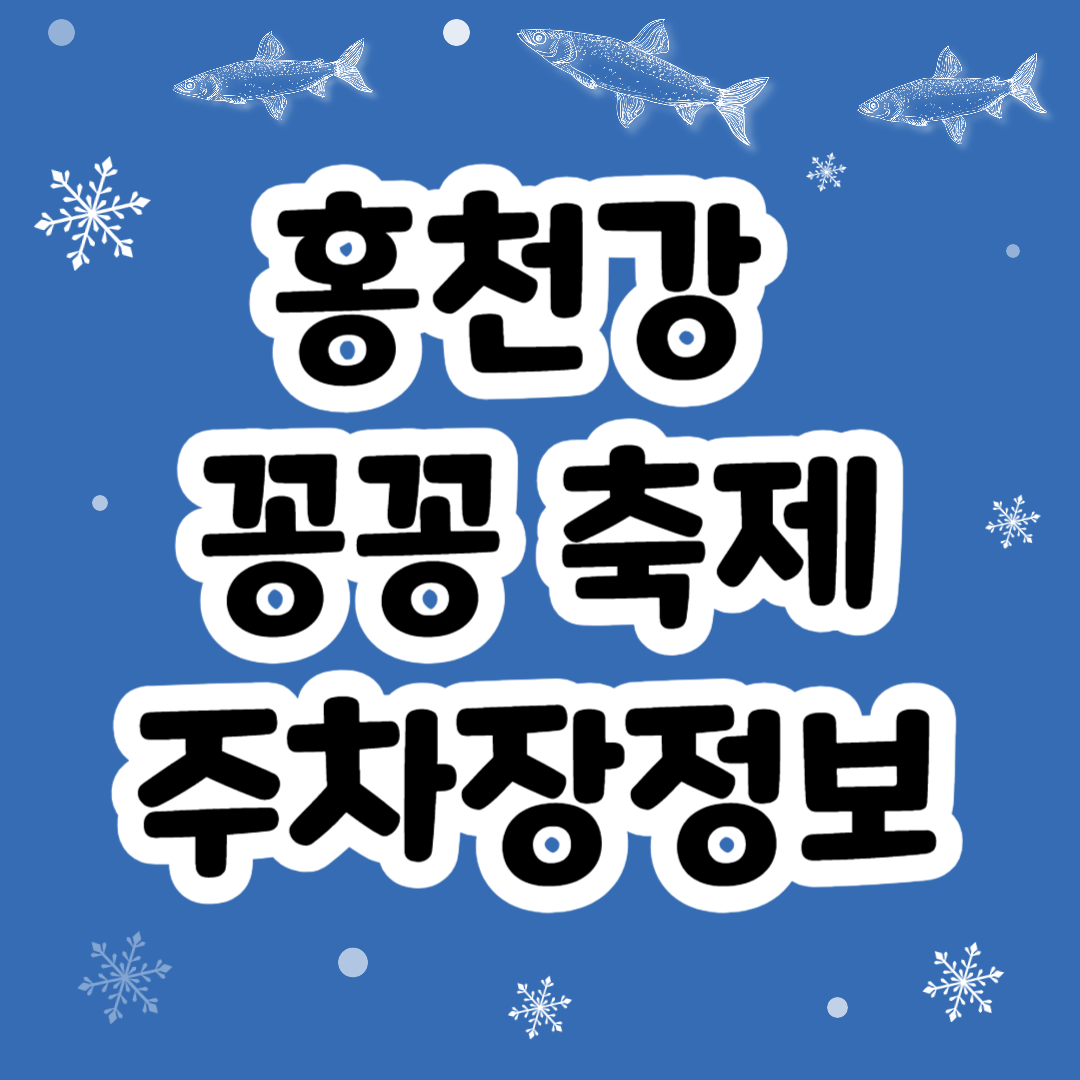 홍천강 꽁꽁축제 주차장 주변맛집