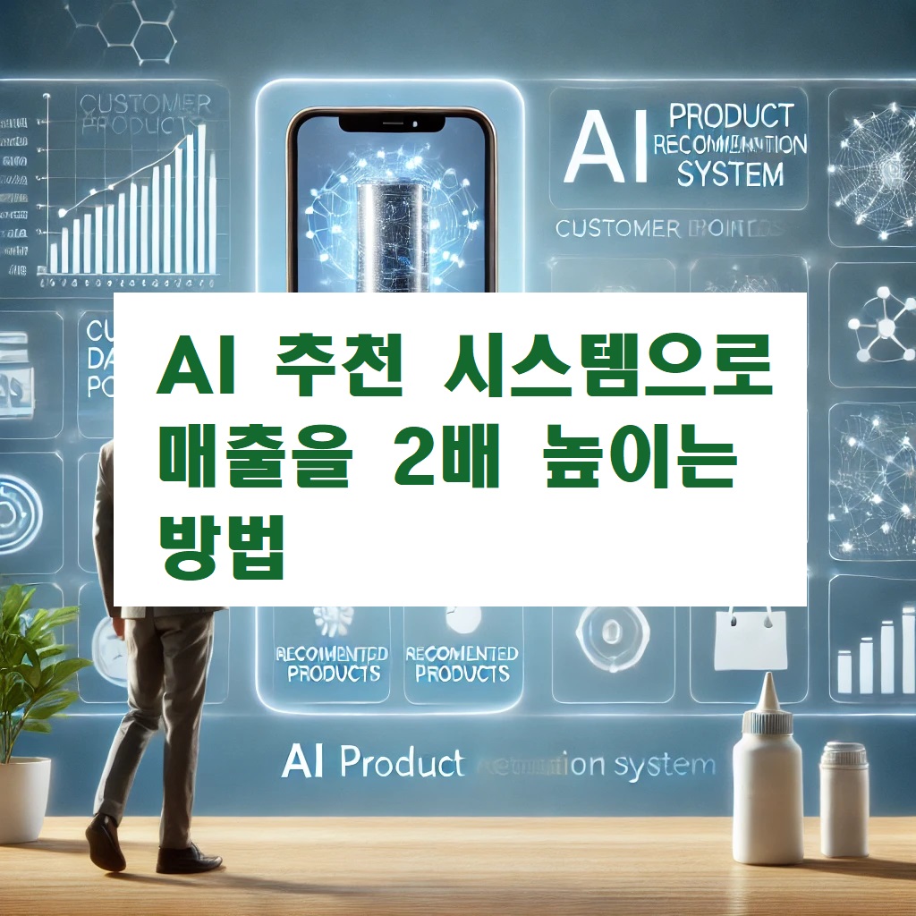 AI 추천 시스템으로 매출을 2배 높이는 방법