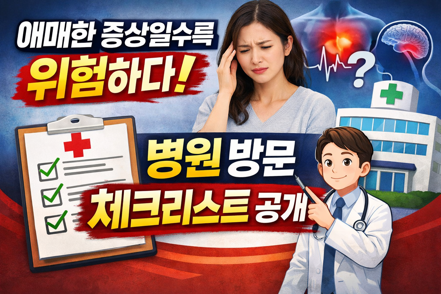 병원 가야 할까 말까?