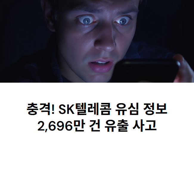 충격!-SK텔레콤-유심-정보-2,696만-건-유출-사고