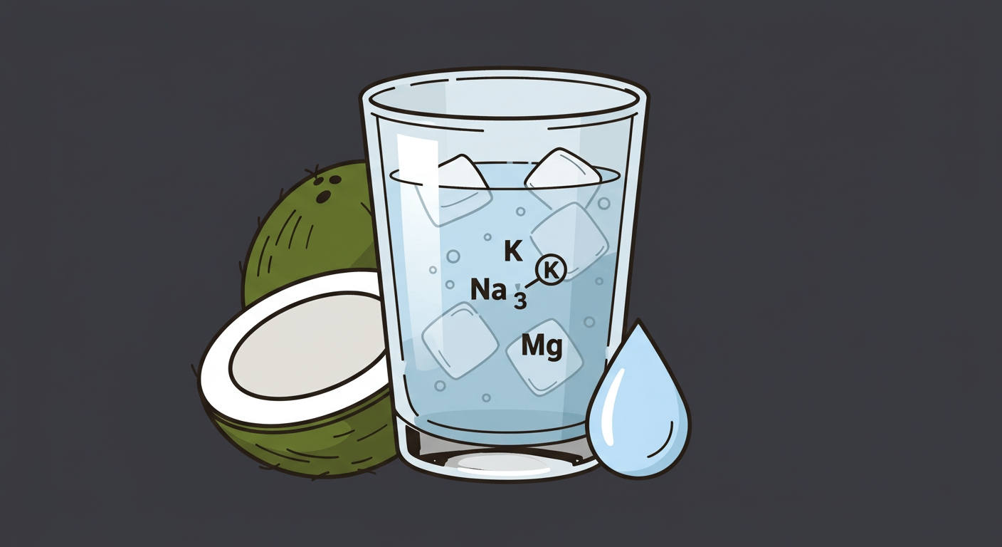 코코넛워터: 천연 전해질 음료의 힘