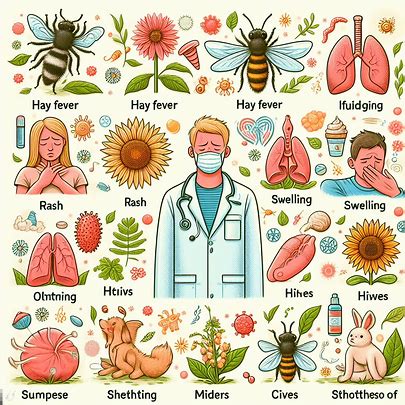 페니라민정 : 알레르기 반응