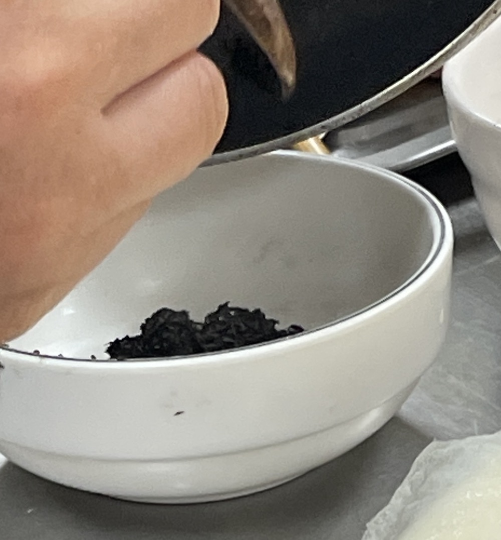 한식조리기능사 실기시험 준비 - 칠절판 - 석이버섯 볶은 후 별도 그릇에 담아 보관