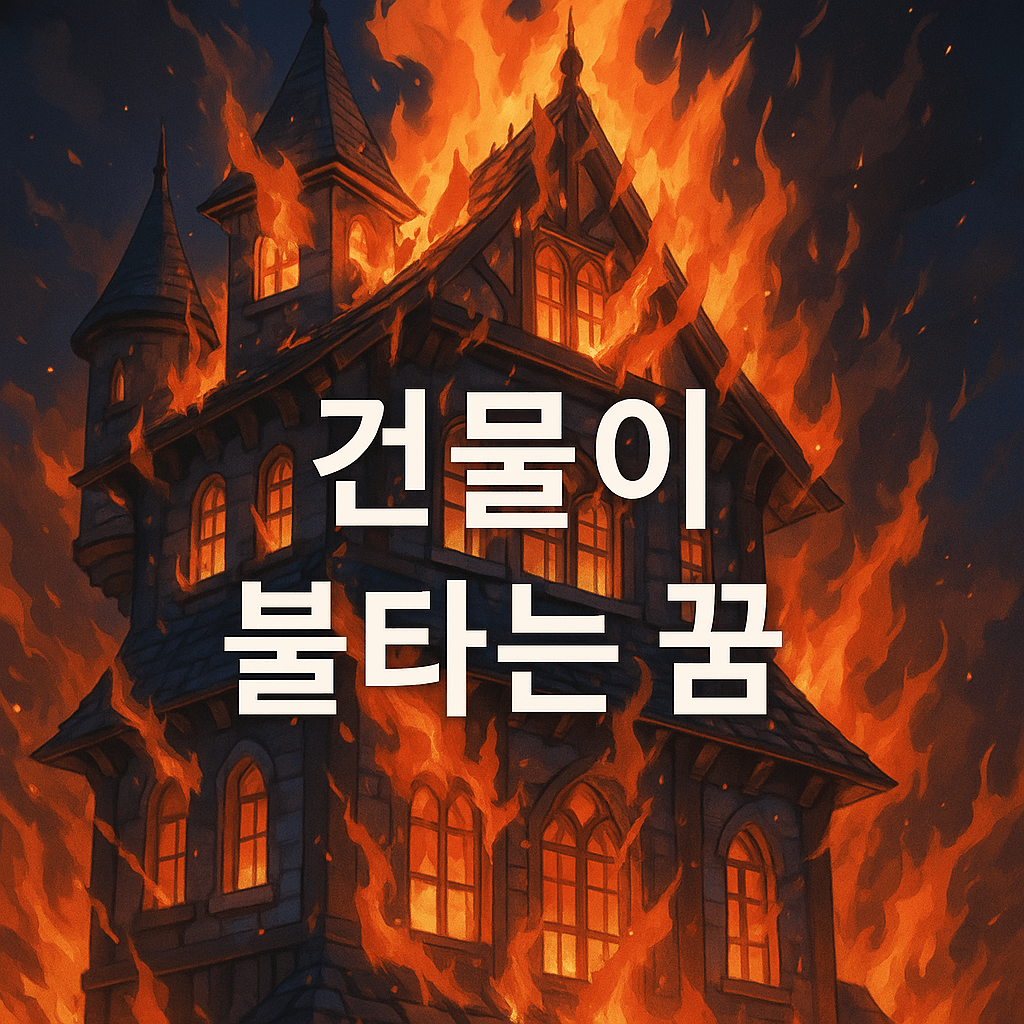 건물에 불나는 꿈