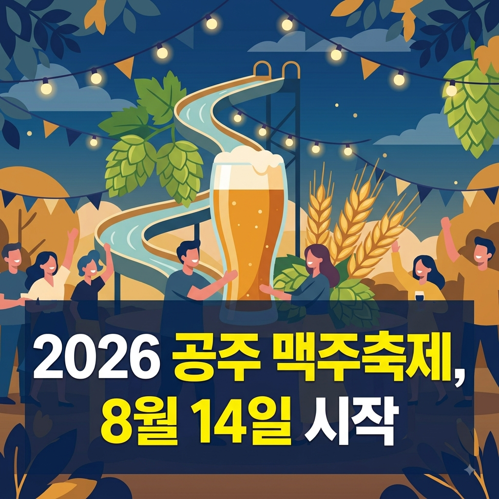 2026공주 맥주축제 일정 장소