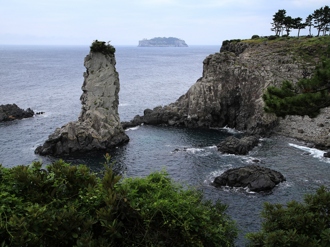 제주도 서귀포시 외돌개 저작권없는 고화질 무료 이미지 다운로드