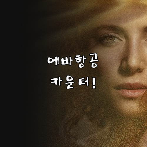 인천공항 에바항공 체크인 카운터 찾는..