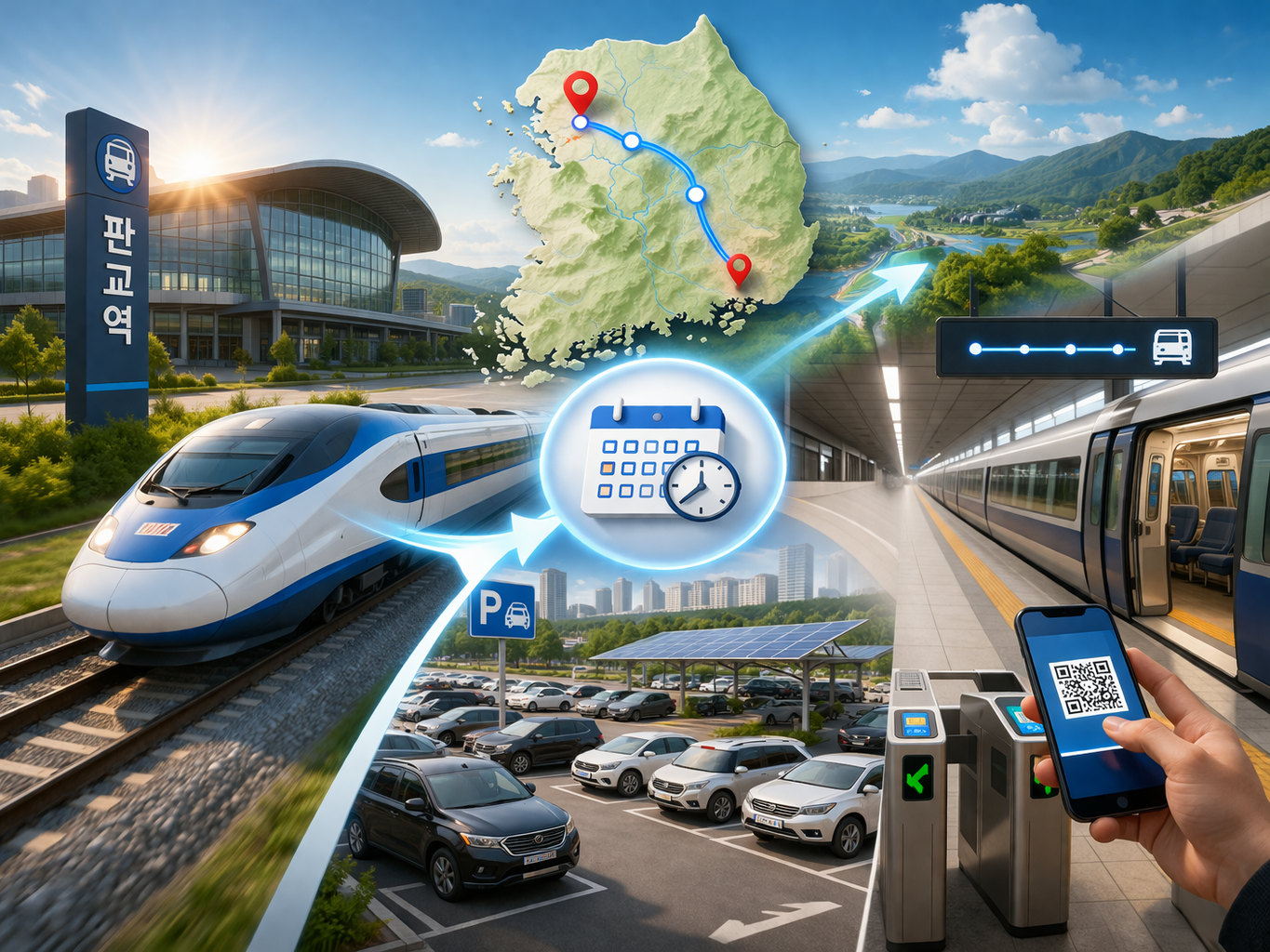 판교역 KTX 노선도 시간표 주차장 총정리|KTX-이음 타는방법까지 한 번에 관련 사진