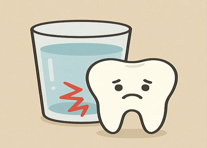 치약 팩을 바르는 모습 예시