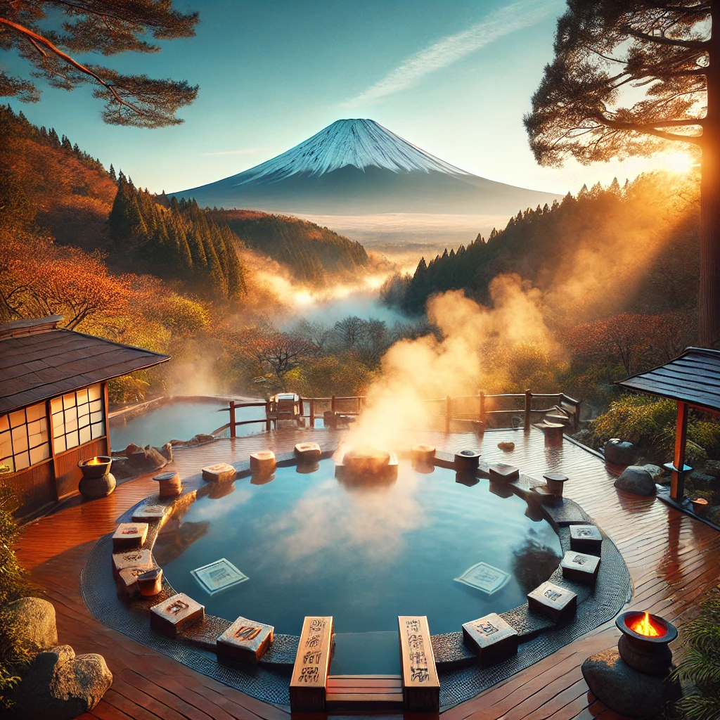 하코네에서 후지산이 보이는 노천탕 BEST 3