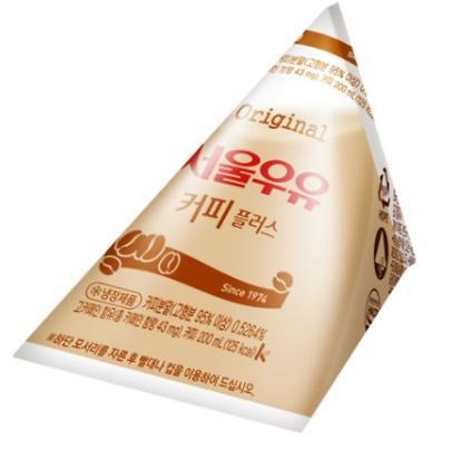 서울우유 삼각 우유 커피