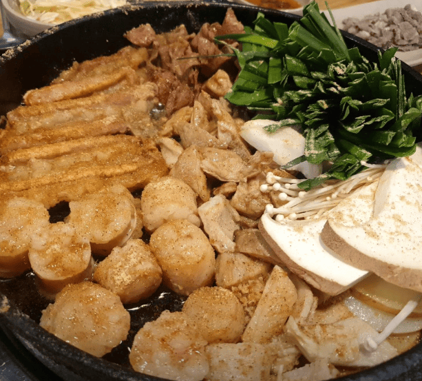 상동 맛집 "왔다갔다황소곱창 상동점" 음식