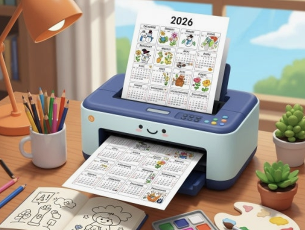 2026년 달력 무료 다운로드