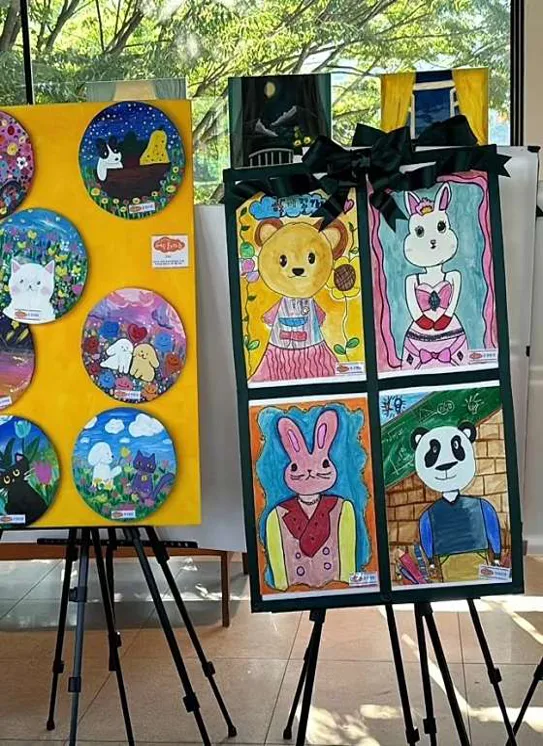 어린음악대 어린화가들 쏘아베원