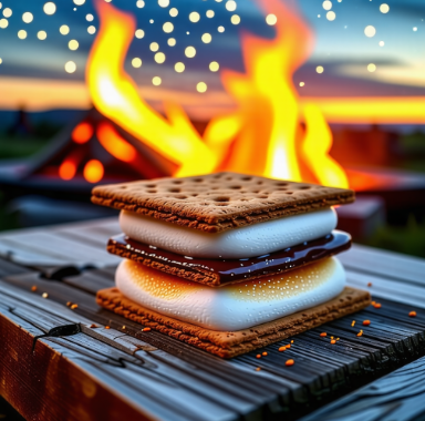 바삭한 그레이엄 크래커, 부드러운 마시멜로, 달콤한 초콜릿이 어우러지는 스모어(S'mores) 레시피