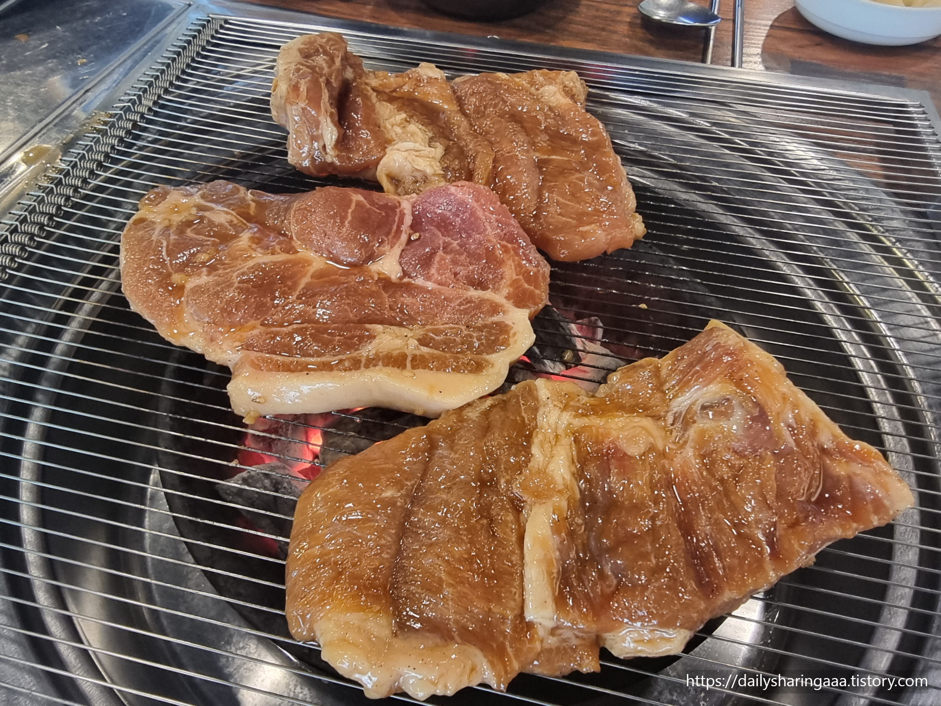 인천_신현동_태백참숯불갈비_돼지갈비